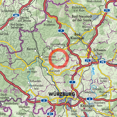 Landkarte Bonnland