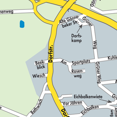 Stadtplan Boostedt-Rickling