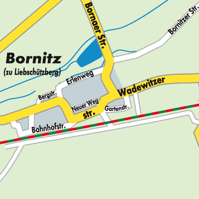 Stadtplan Bornitz