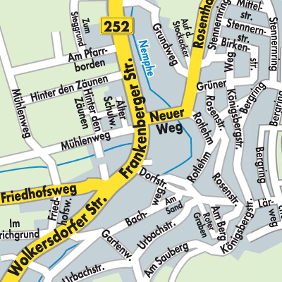 Stadtplan Bottendorf