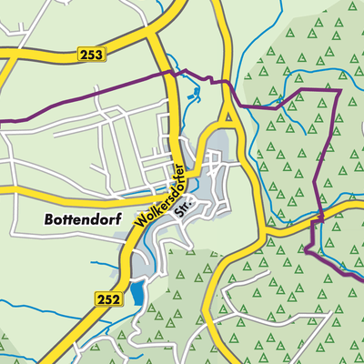 Übersichtsplan Bottendorf
