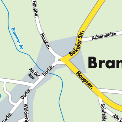 Stadtplan Brammer