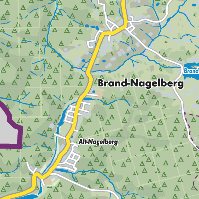 Übersichtsplan Brand-Nagelberg