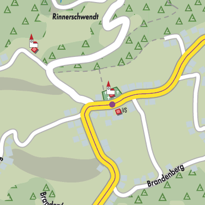 Stadtplan Brandenberg