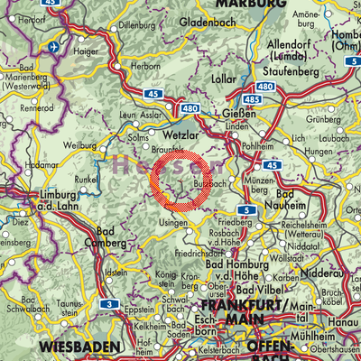 Landkarte Brandoberndorf