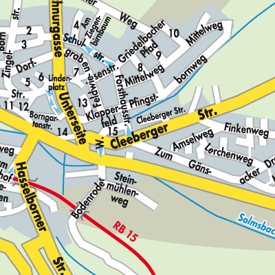 Stadtplan Brandoberndorf