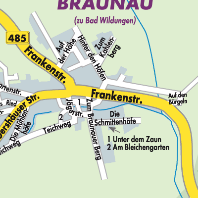 Stadtplan Braunau