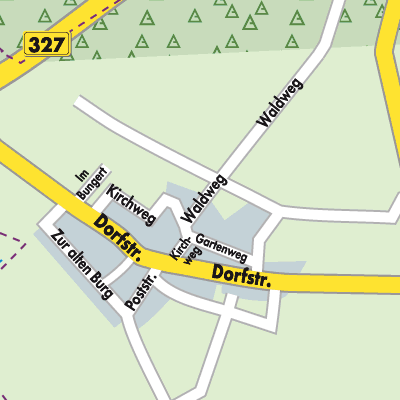 Stadtplan Braunshorn