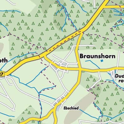 Übersichtsplan Braunshorn