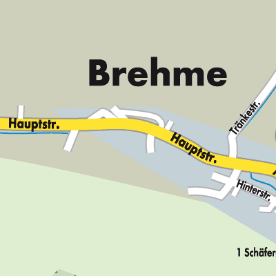 Stadtplan Brehme