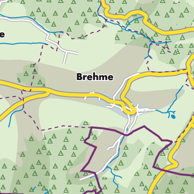 Übersichtsplan Brehme