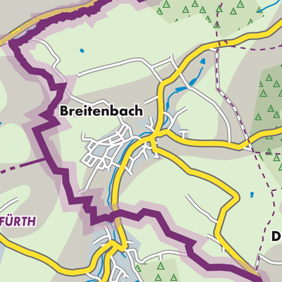 Übersichtsplan Breitenbach