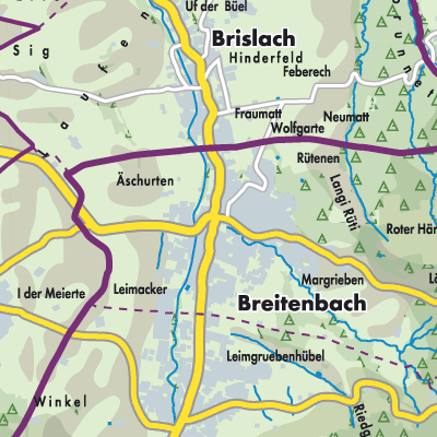 Übersichtsplan Breitenbach