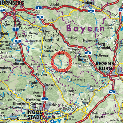 Landkarte Breitenbrunn