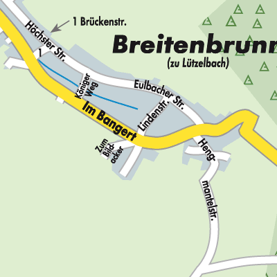Stadtplan Breitenbrunn