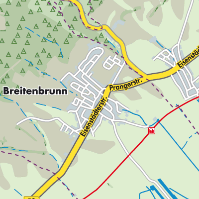 Übersichtsplan Breitenbrunn
