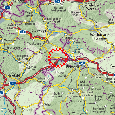 Landkarte Breitzbach