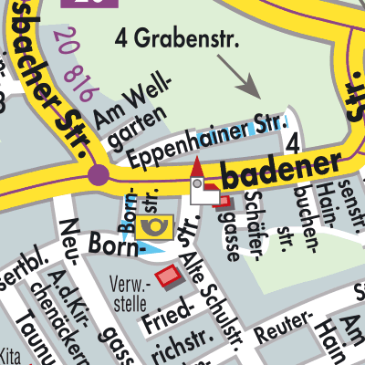 Stadtplan Bremthal