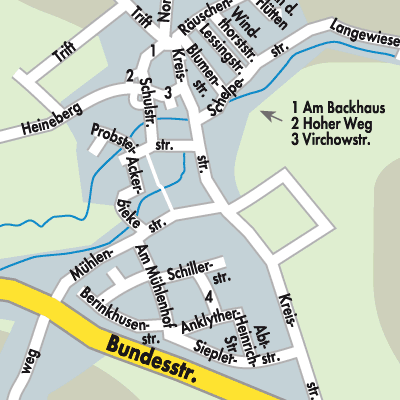 Stadtplan Brenkhausen
