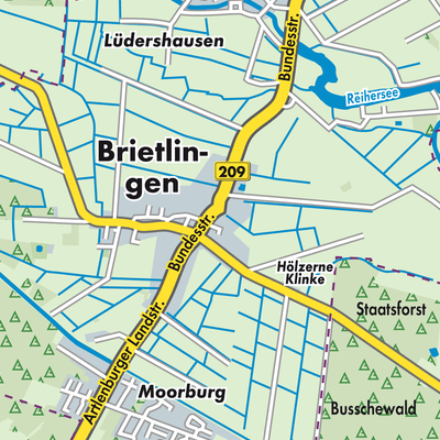 Übersichtsplan Brietlingen