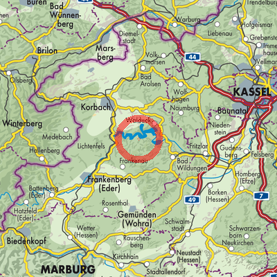 Landkarte Bringhausen