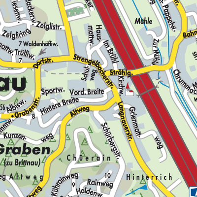 Stadtplan Brittnau