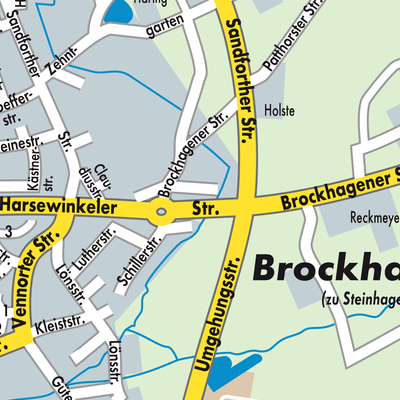 Stadtplan Brockhagen
