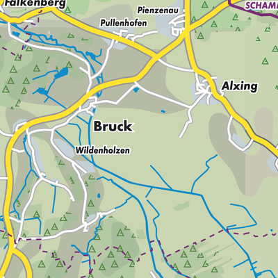 Übersichtsplan Bruck
