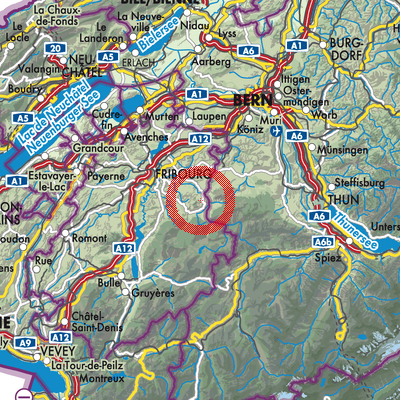 Landkarte Brünisried