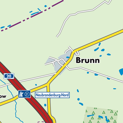 Übersichtsplan Brunn