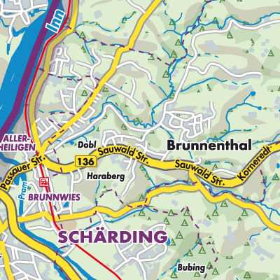 Übersichtsplan Brunnenthal