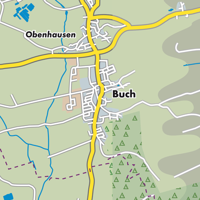 Übersichtsplan Buch