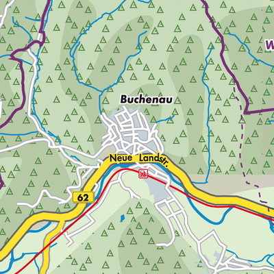 Übersichtsplan Buchenau