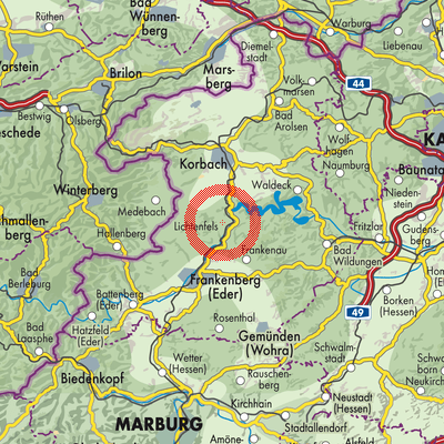 Landkarte Buchenberg
