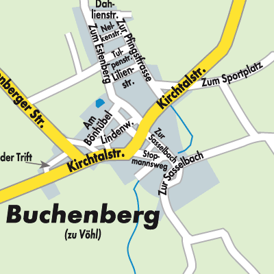 Stadtplan Buchenberg