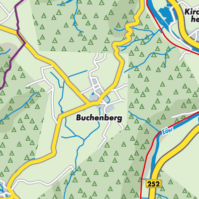 Übersichtsplan Buchenberg