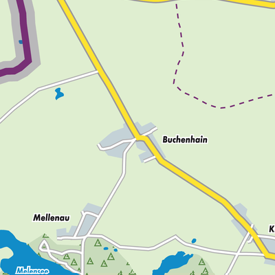 Übersichtsplan Buchenhain