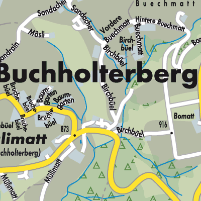 Stadtplan Buchholterberg