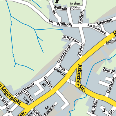 Stadtplan Buchholz (Westerwald)