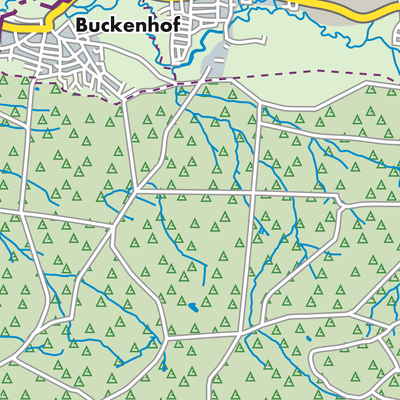 Übersichtsplan Buckenhofer Forst