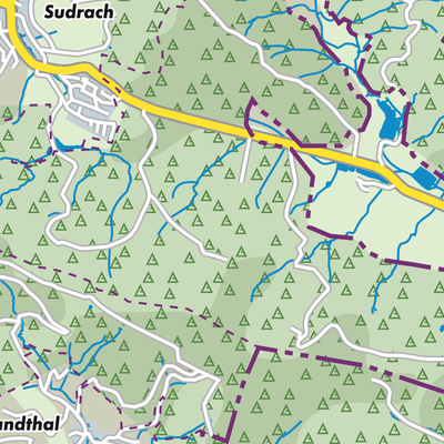 Übersichtsplan Bürgerwald