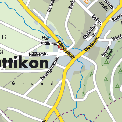 Stadtplan Büttikon