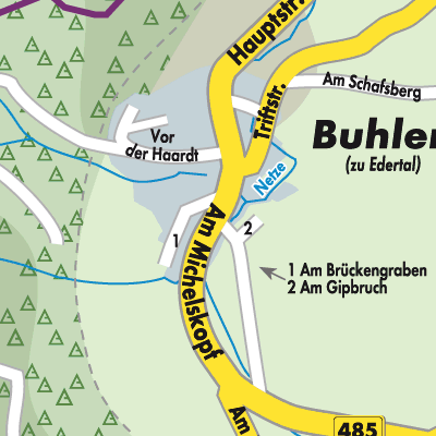Stadtplan Buhlen