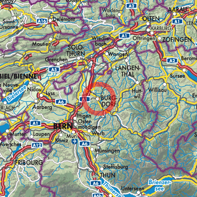Landkarte Burgdorf