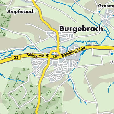 Übersichtsplan Burgebrach (VGem)