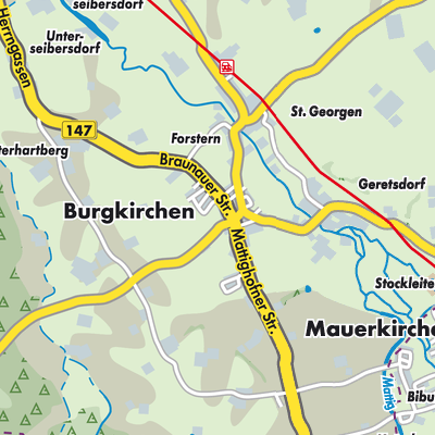 Übersichtsplan Burgkirchen