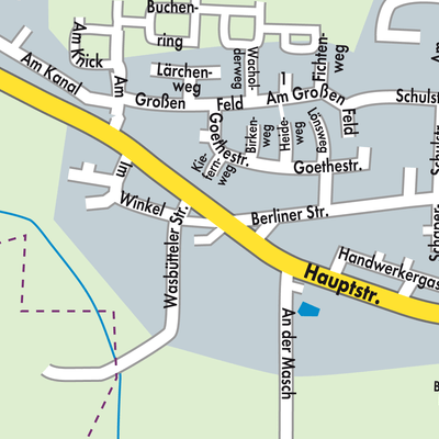 Stadtplan Calberlah