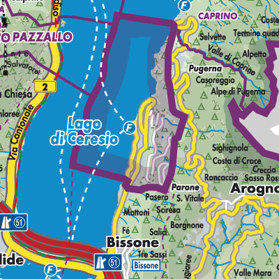 Campione D Italia Stadtpl ne Und Landkarten