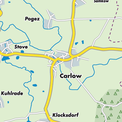 Übersichtsplan Carlow