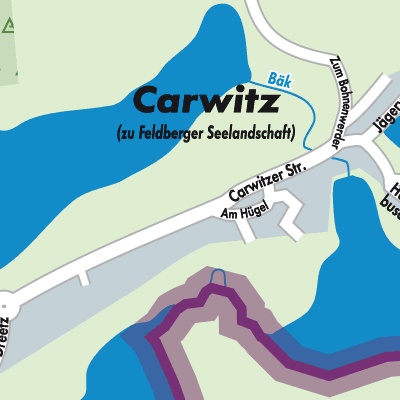 Stadtplan Carwitz